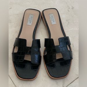 Steven sandals black